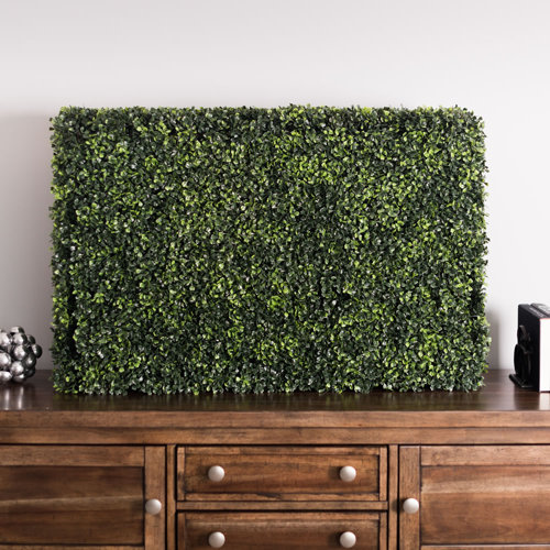One Allium Way® 12'' Faux Boxwood Hedge & Reviews Wayfair Canada